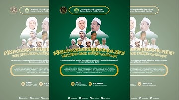 (LIVE) MAULID NABI MUHAMMAD SAW. DAN HAUL PARA AULIYA