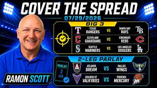 MLB Picks & WNBA Parlay 7/29/26 | Best Plays, Daily Picks & Breakdown