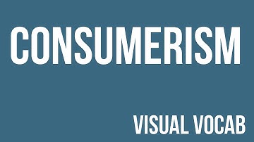 Consumerism defined - From Goodbye-Art Academy