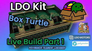 LDO Box Turtle | Filament Changer Kit | AFC | Live Build  Part 1