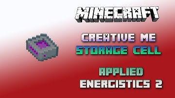 Creative ME Storage Cell 📀 Minecraft Applied Energistics Tutorial 1.16.5 📀 English 📀 #Minecraft