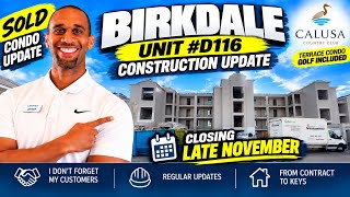 SOLD Terrace Condo Update ⛳ | Birkdale #D116 | Golf Included at Calusa Country Club