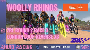 ZRL Round 2 Race 3 London Loop Reverse x3 | CAT B | Whoolly Rhinos
