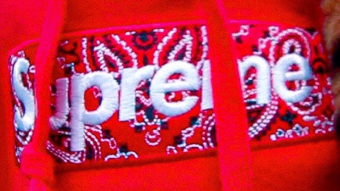 Bandana Track Jacket - spring summer 2018 - Supreme