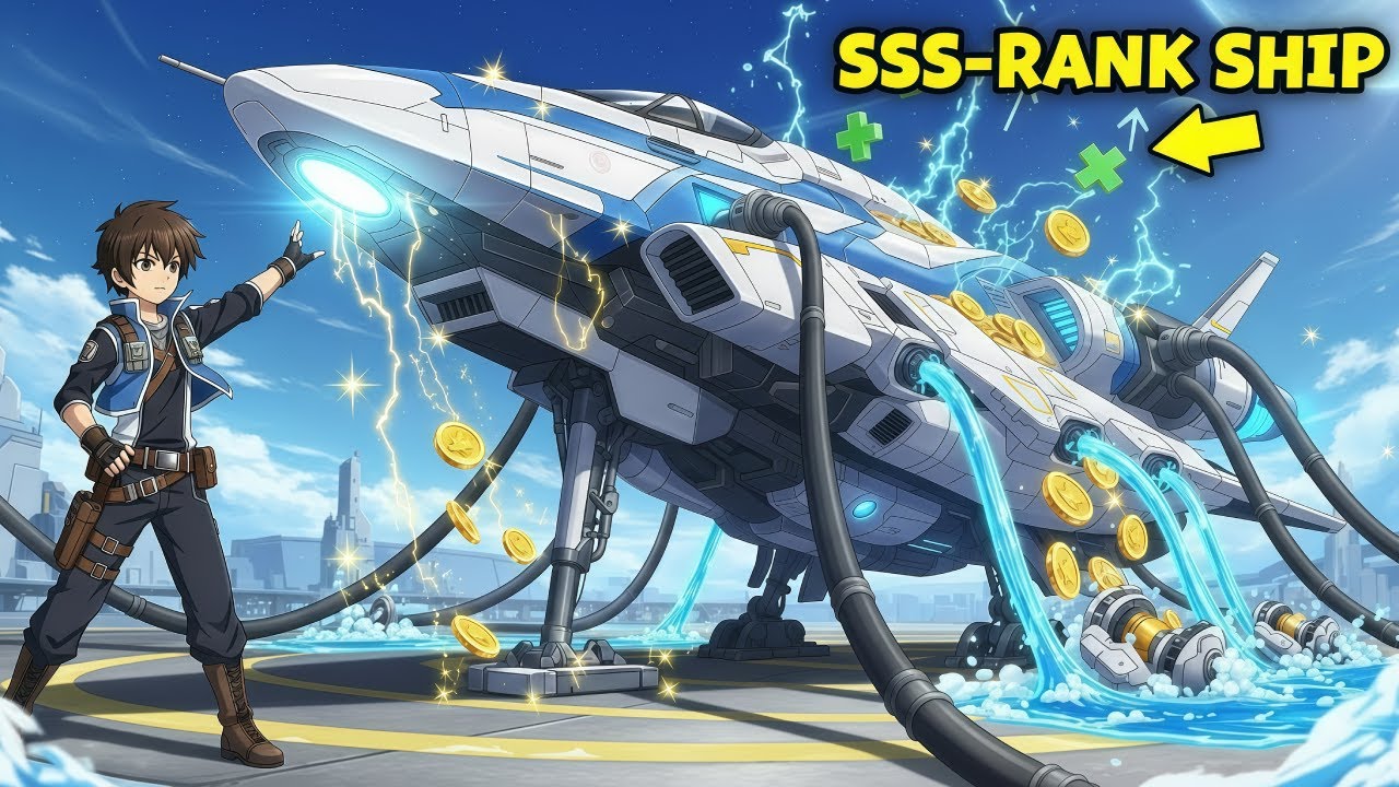 GAMER Wakes Up Inside SSS-RANK BATTLESHIP And Earns $999 BILLION By One-Shotting Pirates-Manga Recap
