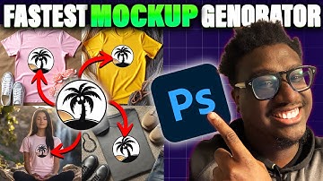 Create 1,300+ Mockups in 8 Minutes! FREE Photoshop Plugin for Your POD Business