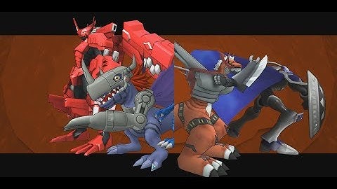 DMO BlitzGreymon and HaosDukemon Hatching