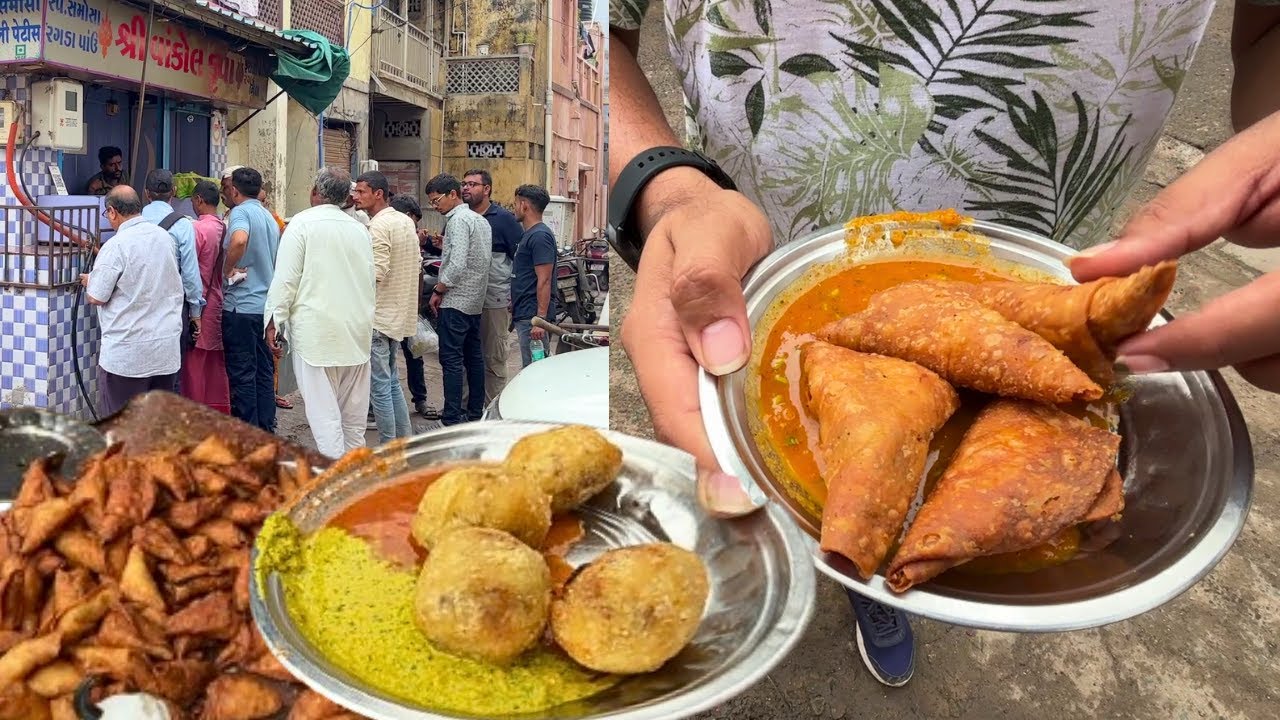 દ્વારકા માં બહુ ફેમસ એવા શ્રી વાંકોલ કૃપા ના સમોસા અને ફરાળી પેટીસ જે ૩૬૫ દિવસ મળે છે Dwarka Food