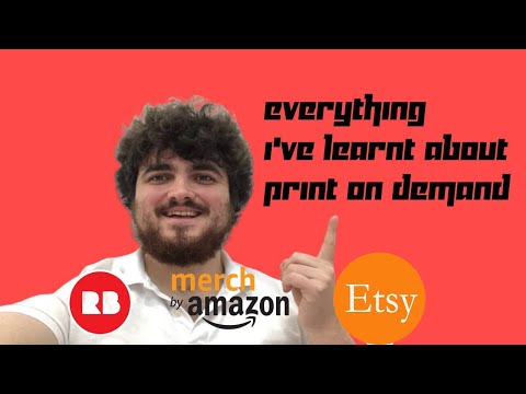 Everything I wish I knew before I started Print on Demand (SEO, DESIGN, BEST SITES, TOOLS) Episode cover