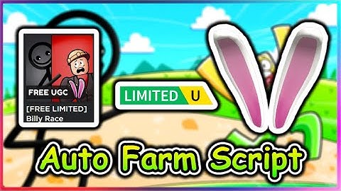 [UGC LIMITED] Roblox Billy Race Revenge Script - Fast Auto Farm