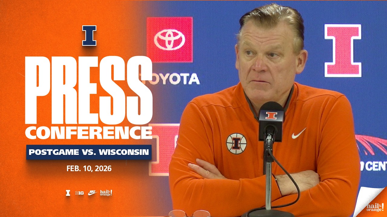 Illinois Men's Basketball | Postgame Press Conference at #10 Michigan State 2/7/26