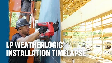 LP WeatherLogic® Air & Water Barrier Installation With Kyle Stumpenhorst