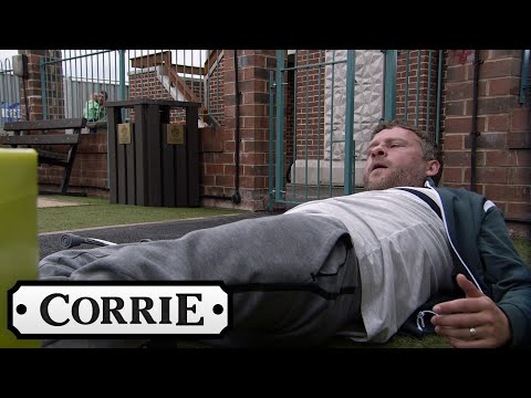 Paul Falls Over In The Park | Coronation Street