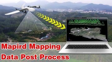 RTK/PPK Data Post Process Of Mapird VTOL Mapping