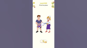 Delete Puzzles Gameplay ✅ Level 243#braintestchalleng#gaming #gameplay  #deletepuzzlesolution