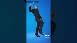 Michael Myers Doing The Hype Emote In Fortnite