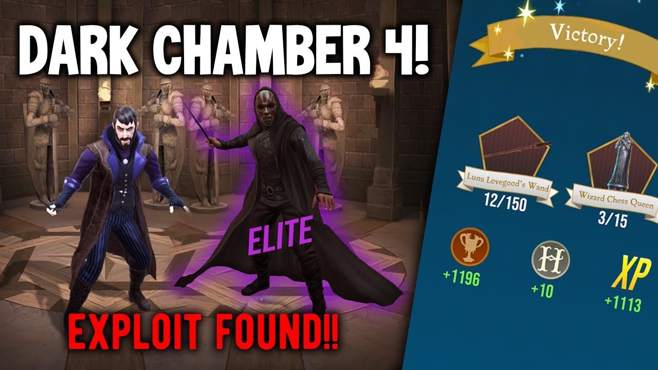 DARK CHAMBER 4 Full Team! Fortress Exploit Discovered! Wizards Unite