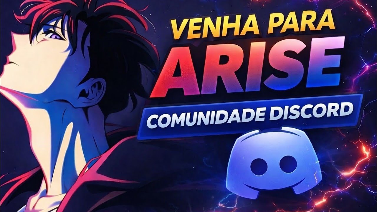 Venha para ARISE COMUNIDADE DISCORD - servidor do discord gamer 