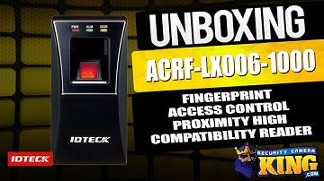 Unboxing - ACRF-LX006-1000 - Fingerprint Access Control Proximity High Compatibility Reader