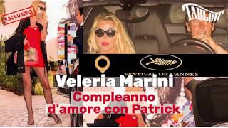 Valeria Marini, compleanno a Cannes con Patrick Baldassari