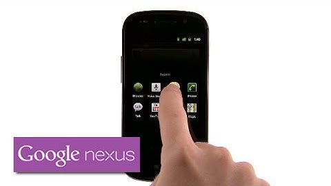 Getting to know your Nexus S: Notifications bar and soft keys