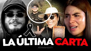 Jois Ramírez showed Kevin Bocanegra's last letter before his death in Nevado del Tolima.