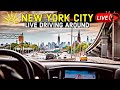Live New York City Driving Around NYC  Thursday Morning November 18-2021