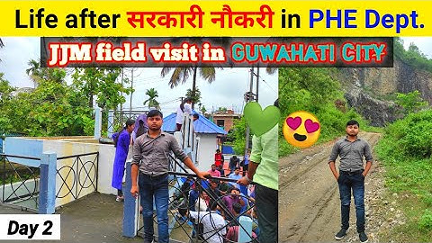 👷‍♂Junior Engineer ka field visit in Rural GUWAHATI 😍💚 Magnificent view, full Enjoyment & Much more