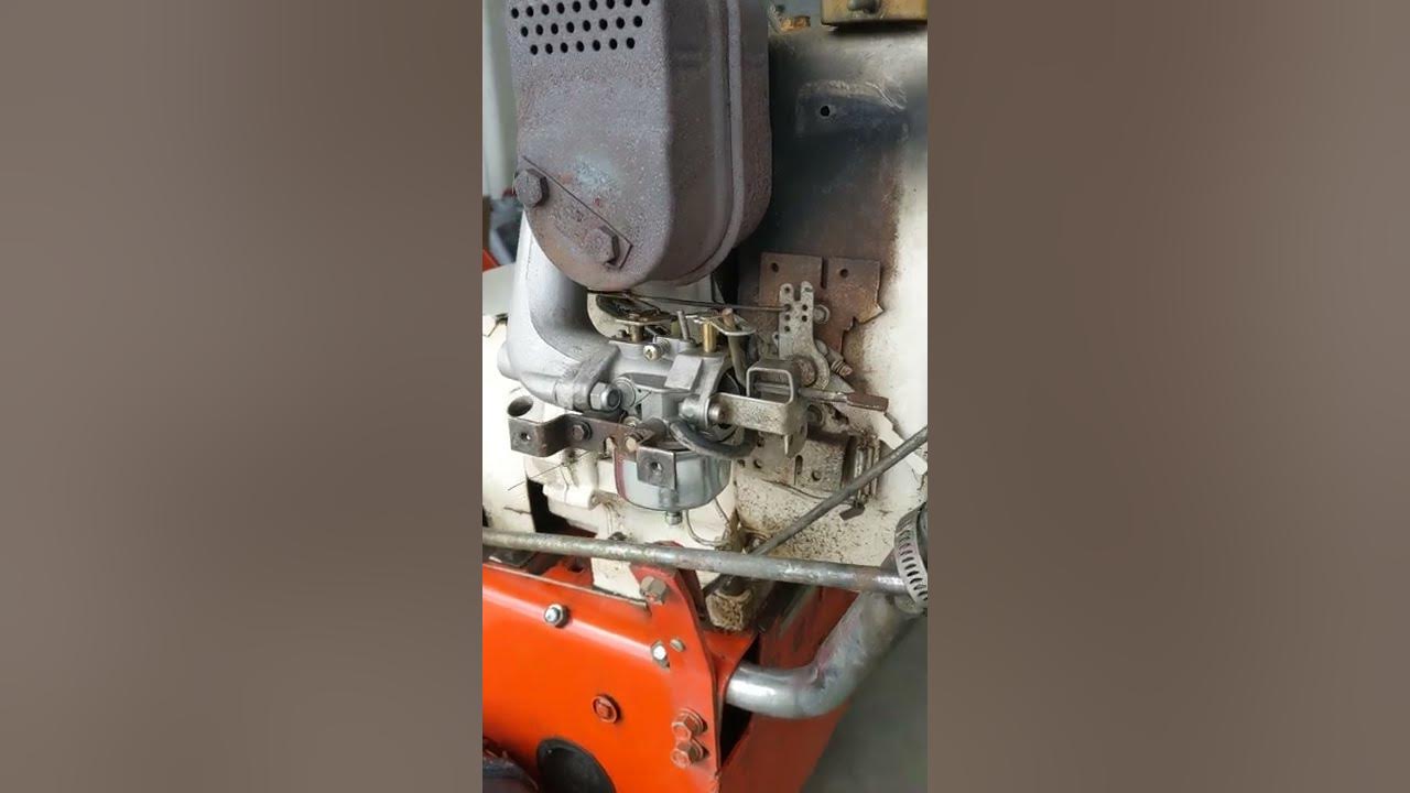 Tecumseh snowblower engine carburetor flooding leaking dripping
