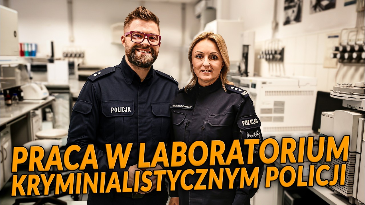Praca POLICJI w laboratorium kryminalistycznym.  Jak wygląda Polskie CSI? | DO ROBOTY