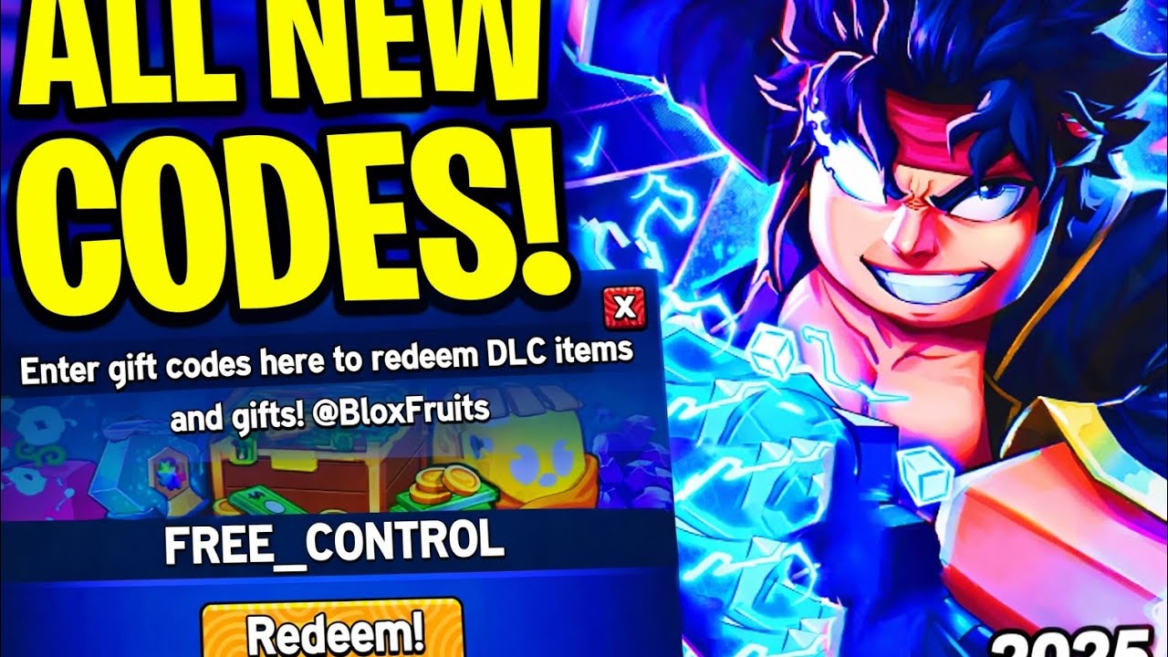 👉 ALL NEW WORKING CODES in BLOX FRUITS 2025! 🔥 | Roblox New Update ...