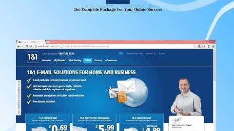 1 & 1 Online Hosting company. Animated video created for Promotionbyvideo.com by Altair Animations.