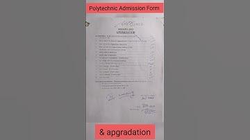 Bihar Polytechnic Admission Form|| Upgradation form || #knowledge #biharpolytechnic