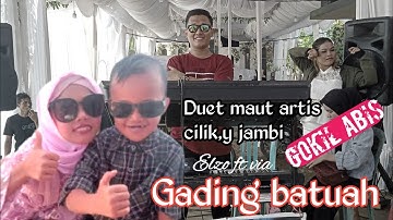 duet artis cilik Elzo ft via~Gading batuah ( official video music ) Lasak jaya musik