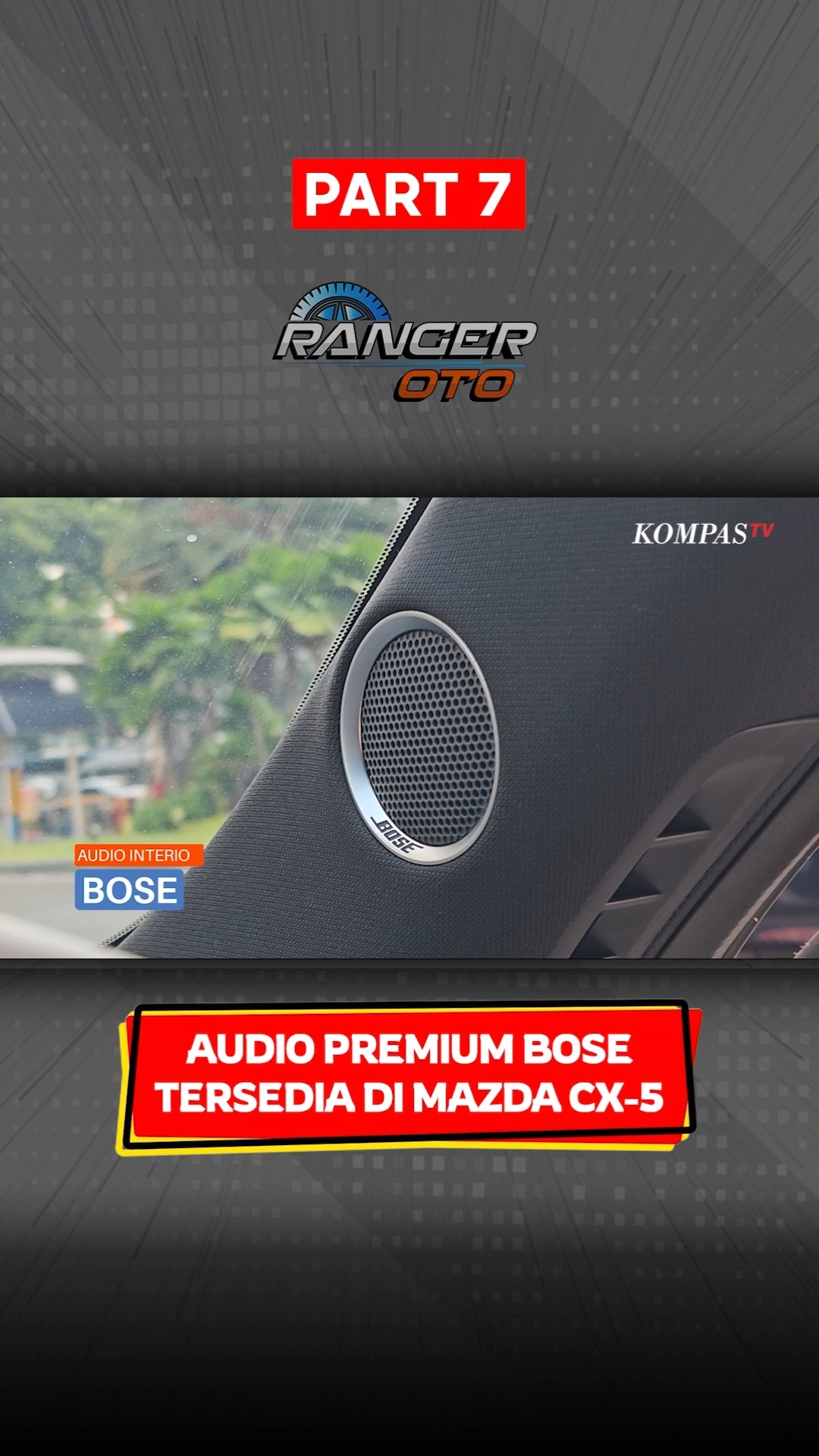 Mazda CX5: interiornya menggunakan audio premium Bose | RANGER OTO #shorts