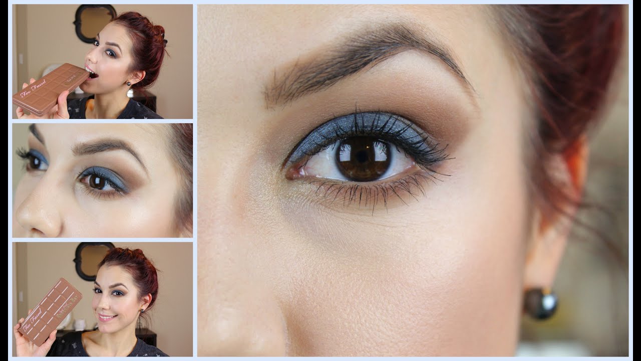 Too Faced Semi Sweet Chocolate Bar | Review & Tutorial