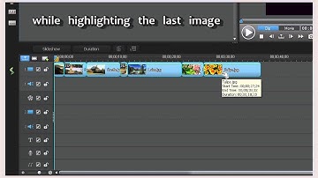Change Multiple Image Durations - PowerDirector10 Tutorial