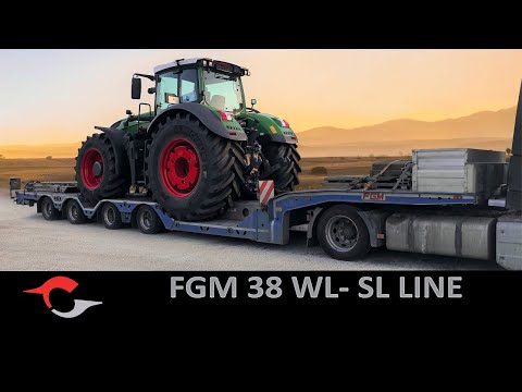 Low-loader semitrailer FGM