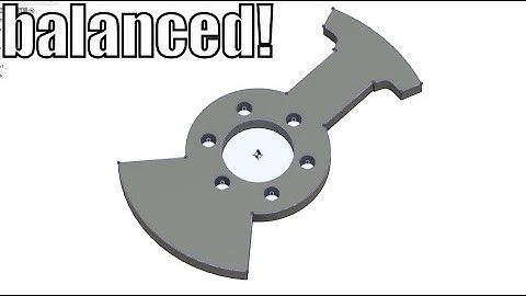 How to design a balanced single tooth weapon (fusion 360 tutorial)