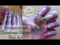 Encapsulated Christmas Glitter Nail Art || Trying 5$ VENALISA Polygel from AliExpress