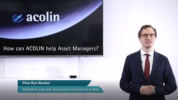 Know Your Distributor - Compliance Oversight Reporting at ACOLIN