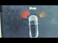 Tesla Parking Sensors Emergency "STOP"