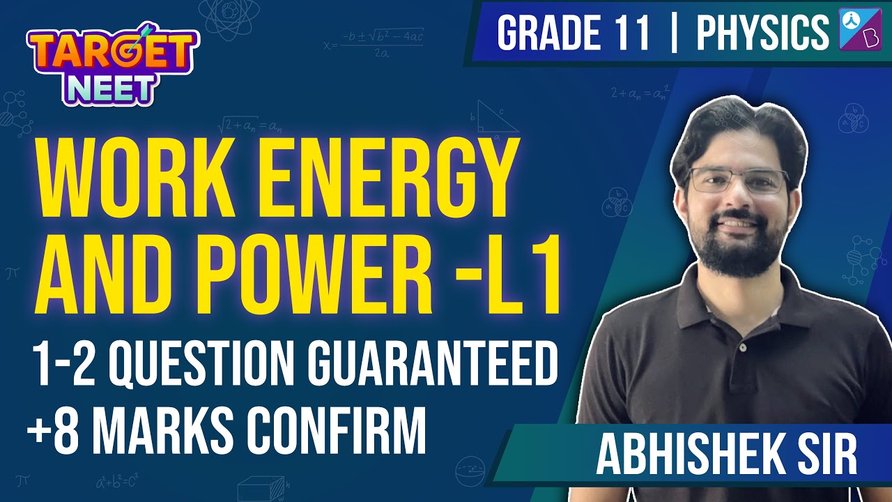Work energy and power physics l1 pseudo force spring force work