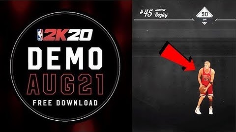 NBA 2K20 NEW MYPLAYER BUILD SYSTEM CONFIRMED!! NBA 2K20 demo details Realeased..