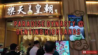 Paradise Dynasty, Genting Highlands, Malaysia - Noodles & Colourful Dumplings