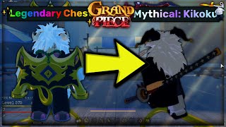 [GPO] How To Trade Up Legendary Chests to KIKOKU 🗡️