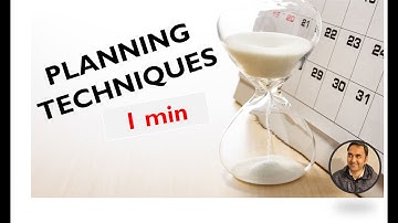 Planning techniques in a minute | Agile Analysis Certification