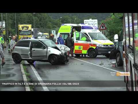 TRAFFICO IN TILT E SCENE DI 'ORDINARIA FOLLIA' | 04/08/2023