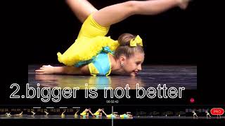 Every time a girl got a first place solo