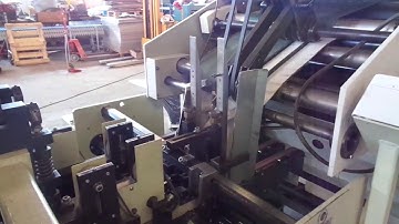 Bobst Easyfeeder 56 - prefeeder in front of a folder gluer